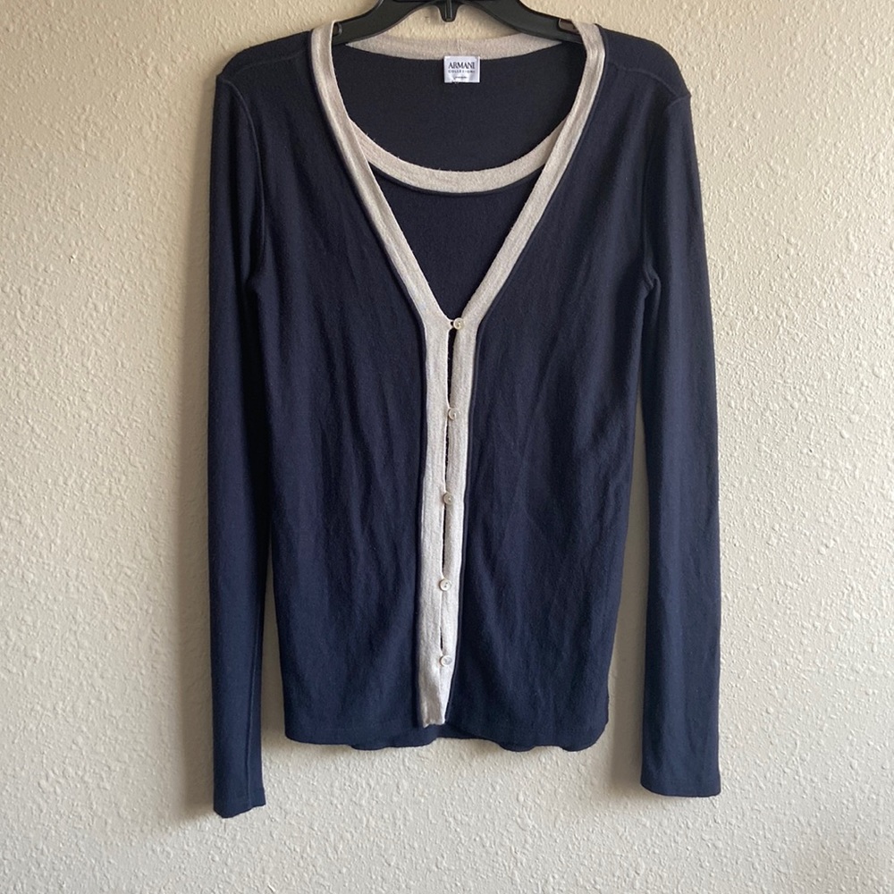 Armani Collezioni lightweight sweater M